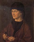 Albrecht Durer Albrech Durer the Elder with Rosary France oil painting artist